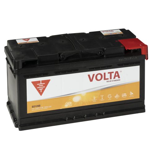 Batería Solar SO1200D de 120 Ah Volta