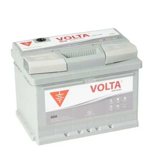 Batería de coche 63Ah 630A Volta S630D Gama Silver