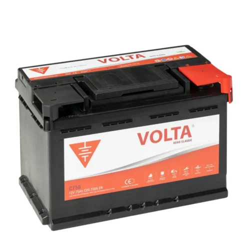 Batería de Coche 75Ah 700A EN Volta C750D Classic