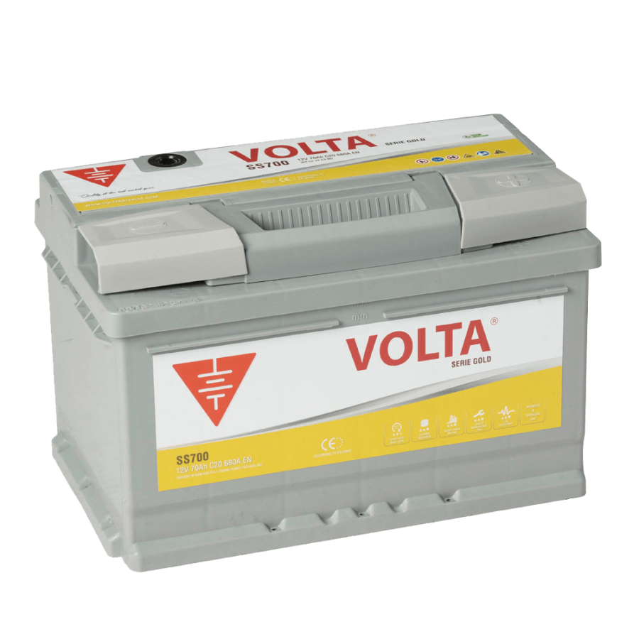 Batería para coches Start Stop EFB Volta SS700D 70Ah