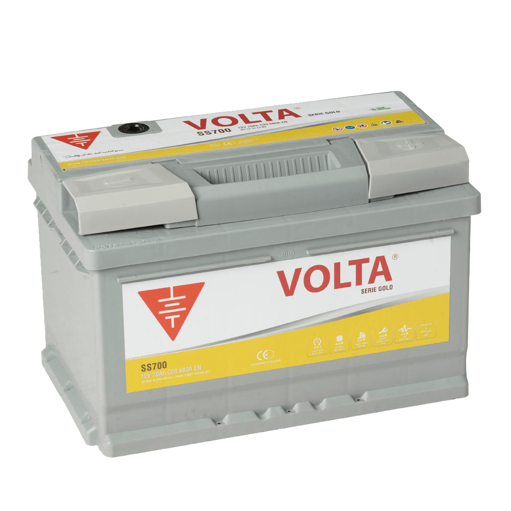 Batería de Coche Start Stop EFB 70Ah 680 A EN Volta SS700D