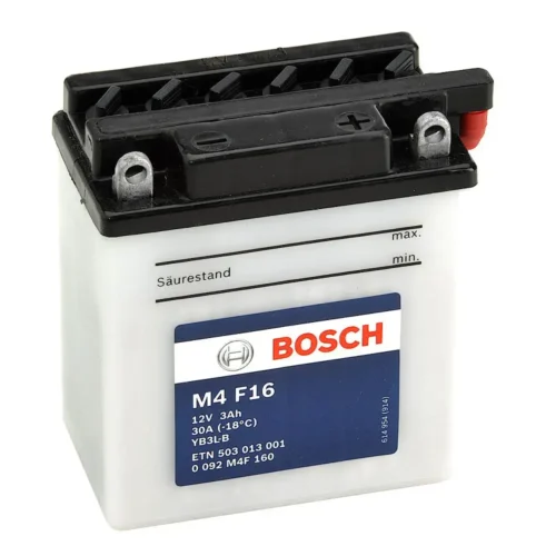 Batería de Moto 3Ah 12V Bosch M4F16