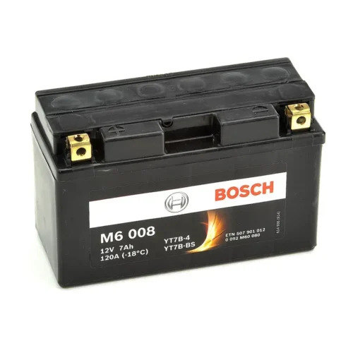 Batería de Moto 7Ah Bosch M6008 AGM