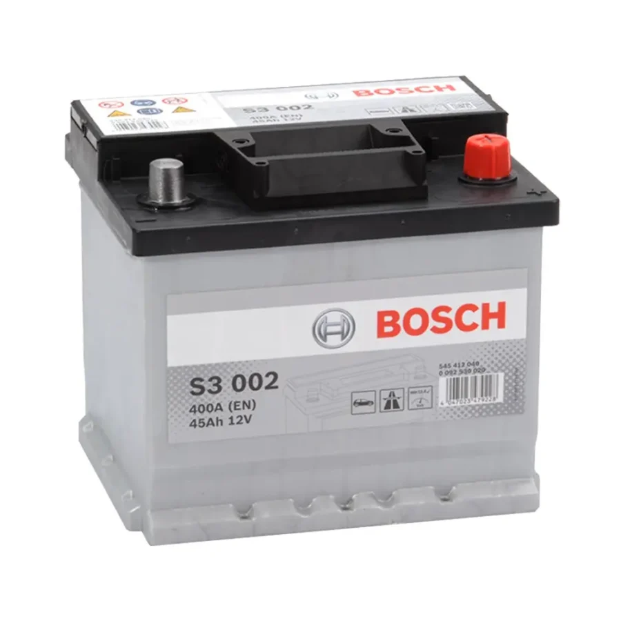 Batería de coche Bosch S3002 45Ah 400A