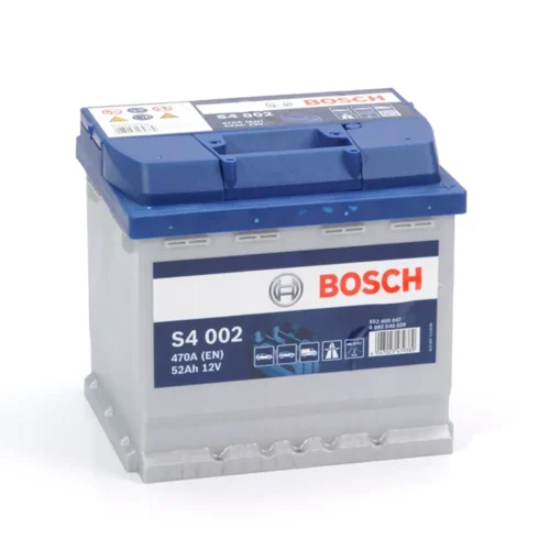 Batería de coche Bosch S4002 52Ah 470A EN 12V