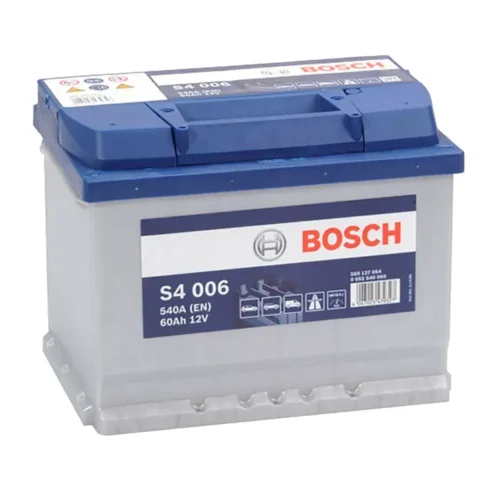 Batería de coche 60 Ah 540 A EN Bosch S4006 + Izquierda