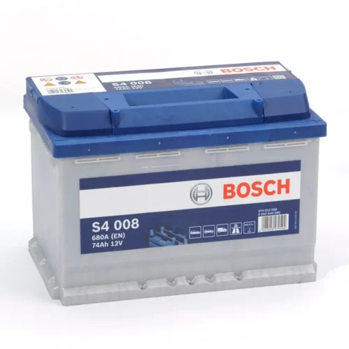 Batería de coche 74 Ah 680 A EN Bosch S4008