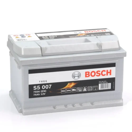 Batería de Coche 74 Ah 750 A EN Bosch S5007