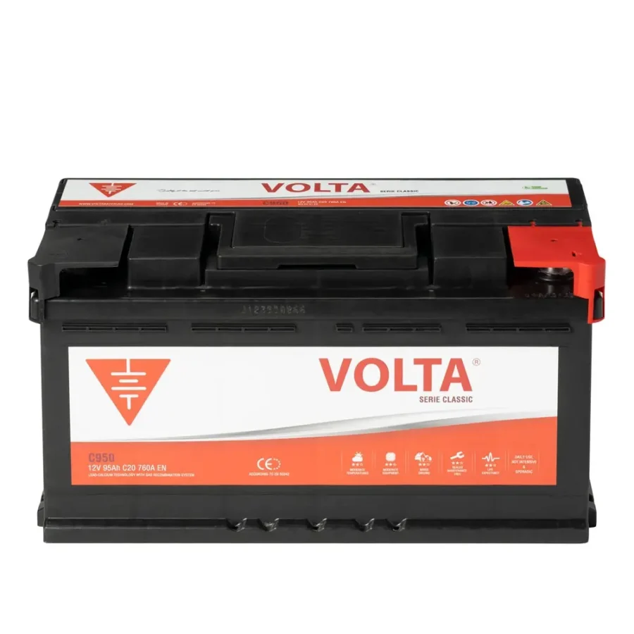 Batería de Coche 95Ah 760A EN Volta C950D Classic