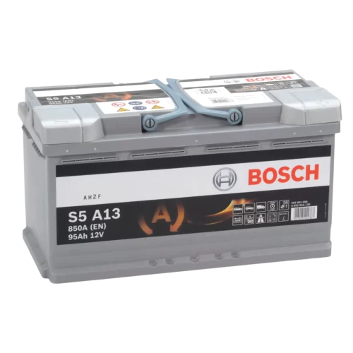 Batería de coche start stop AGM 95 Ah 850 A EN Bosch S5A13