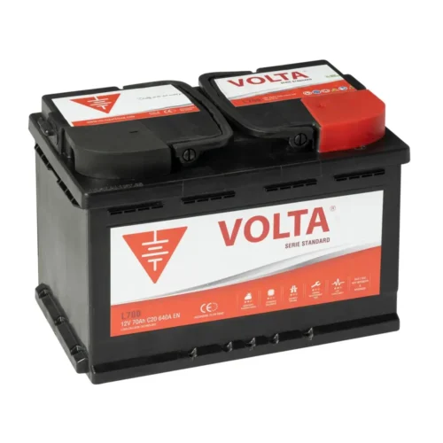 Batería de Coche 70Ah 640A EN Standard Volta L700D