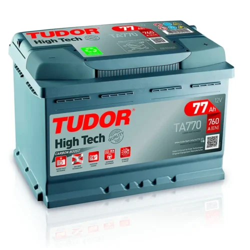Tudor TA770 Batería de Coche 77Ah 760A EN