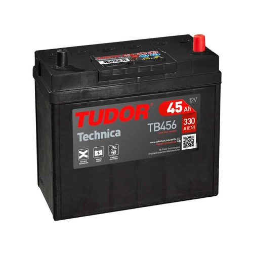 Tudor TB456 batería de coche 45Ah 330A EN