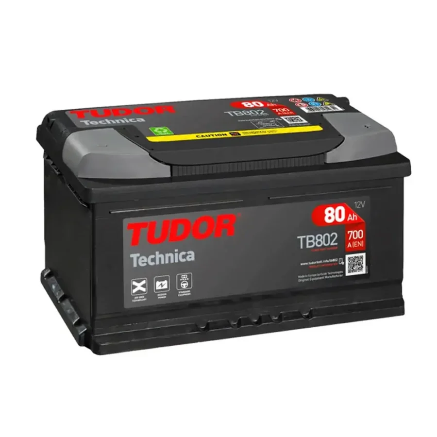 Tudor TB802 Batería de Coche 80Ah 700A EN