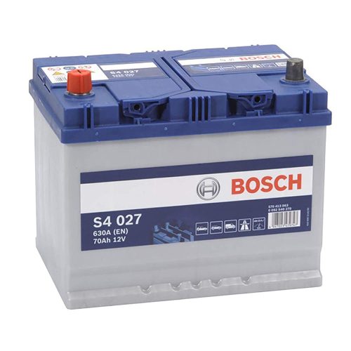 Bosch S4027 Batería para coche 70Ah 630A EN 12V Bone positivo en izquierda