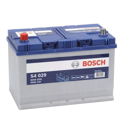 Bosch S4029 Batería de coche 95Ah 830A con positivo en izquierda