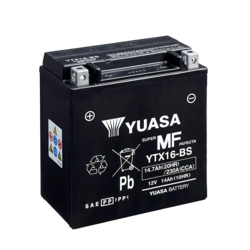 Batería de Moto YUASA YTX16-BS 14Ah 12V