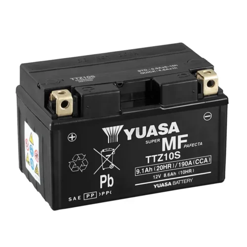 Batería de Moto YUASA TTZ10S-BS 8,6Ah 12V