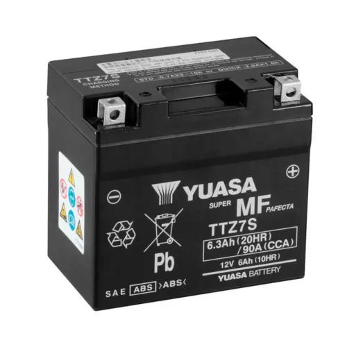 Batería de Moto YUASA TTZ7S-BS 6Ah 12V